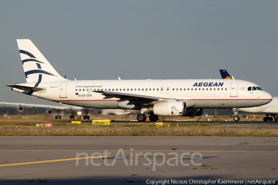 Aegean Airlines Airbus A320-232 (SX-DVX) | Photo 158799