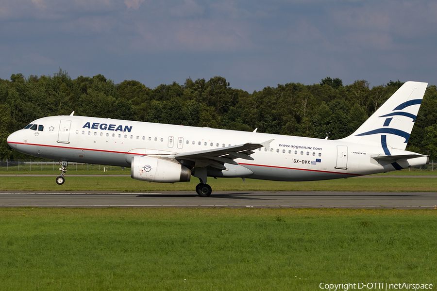Aegean Airlines Airbus A320-232 (SX-DVX) | Photo 180186