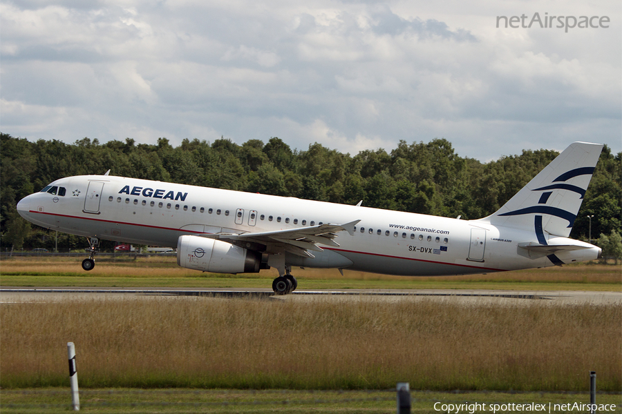 Aegean Airlines Airbus A320-232 (SX-DVX) | Photo 51696