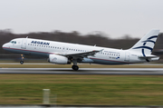 Aegean Airlines Airbus A320-232 (SX-DVX) at  Hamburg - Fuhlsbuettel (Helmut Schmidt), Germany