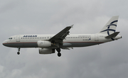 Aegean Airlines Airbus A320-232 (SX-DVX) at  London - Heathrow, United Kingdom