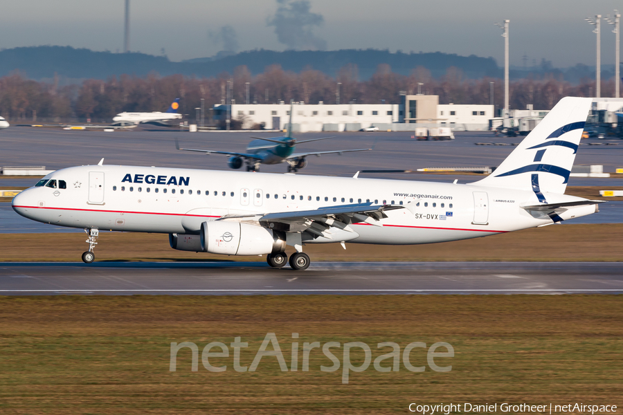 Aegean Airlines Airbus A320-232 (SX-DVX) | Photo 288516
