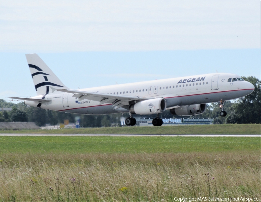 Aegean Airlines Airbus A320-232 (SX-DVX) | Photo 393534