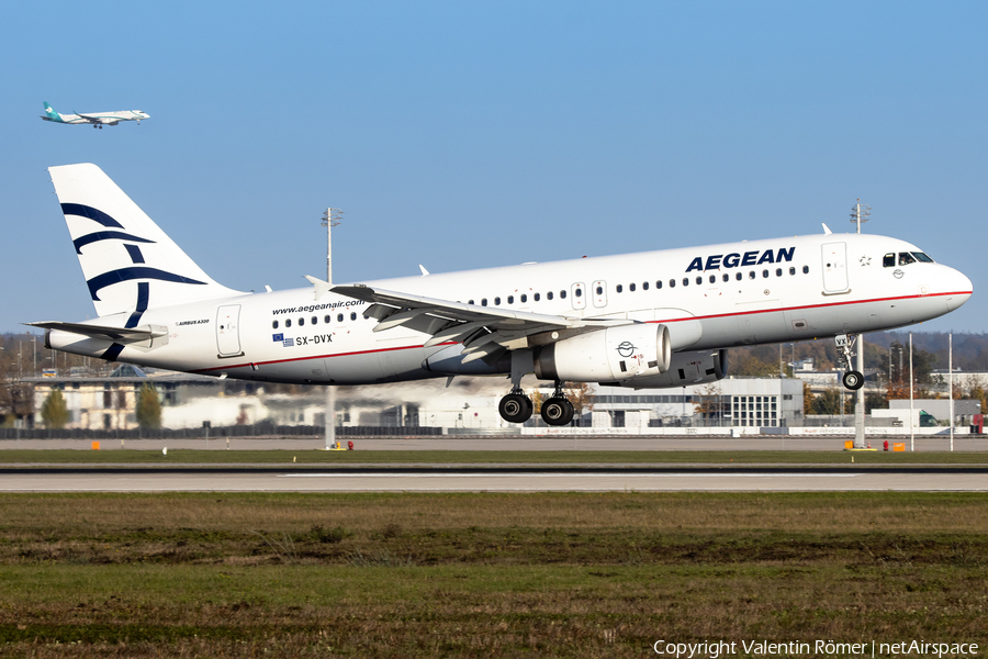 Aegean Airlines Airbus A320-232 (SX-DVX) | Photo 538667