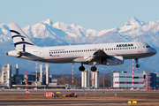 Aegean Airlines Airbus A320-232 (SX-DVX) at  Milan - Malpensa, Italy