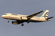 Aegean Airlines Airbus A320-232 (SX-DVX) at  Warsaw - Frederic Chopin International, Poland