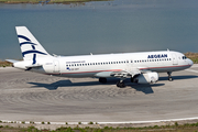 Aegean Airlines Airbus A320-232 (SX-DVY) at  Corfu - International, Greece