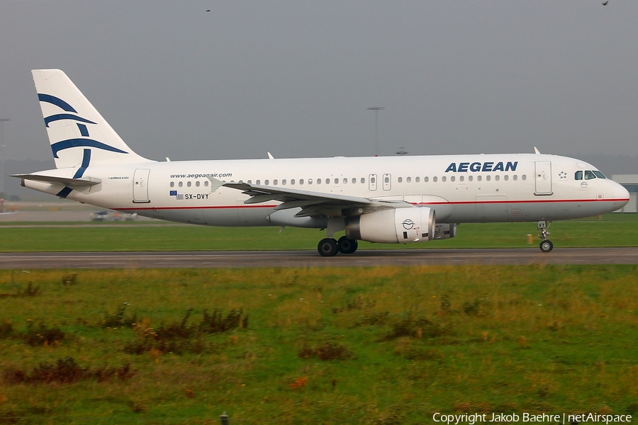 Aegean Airlines Airbus A320-232 (SX-DVY) | Photo 193861