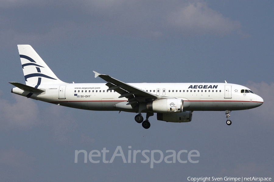 Aegean Airlines Airbus A320-232 (SX-DVY) | Photo 123706