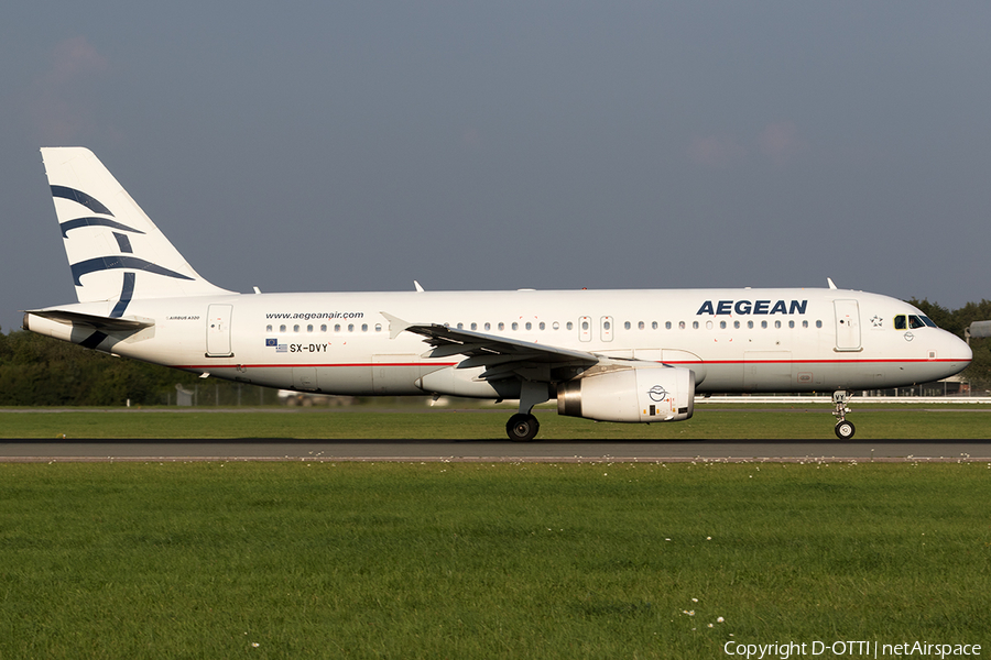Aegean Airlines Airbus A320-232 (SX-DVY) | Photo 140845