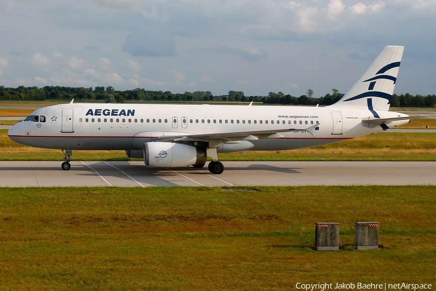 Aegean Airlines Airbus A320-232 (SX-DVY) | Photo 176407
