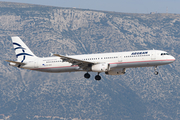 Aegean Airlines Airbus A321-231 (SX-DVZ) at  Athens - International, Greece
