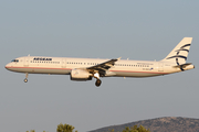 Aegean Airlines Airbus A321-231 (SX-DVZ) at  Athens - International, Greece