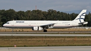 Aegean Airlines Airbus A321-231 (SX-DVZ) at  Frankfurt am Main, Germany