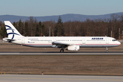 Aegean Airlines Airbus A321-231 (SX-DVZ) at  Frankfurt am Main, Germany
