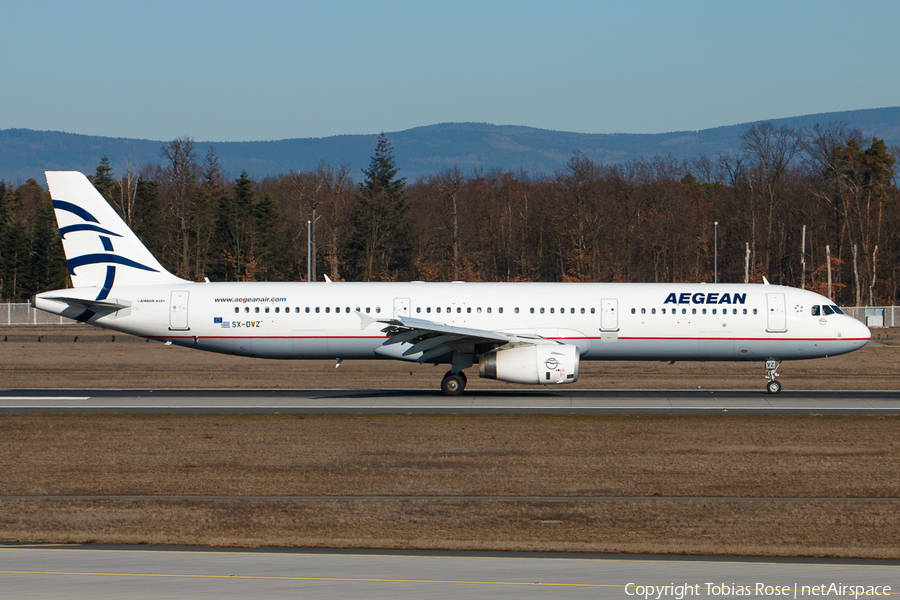 Aegean Airlines Airbus A321-231 (SX-DVZ) | Photo 304540
