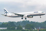 Aegean Airlines Airbus A321-231 (SX-DVZ) at  Hamburg - Fuhlsbuettel (Helmut Schmidt), Germany