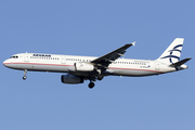 Aegean Airlines Airbus A321-231 (SX-DVZ) at  Warsaw - Frederic Chopin International, Poland