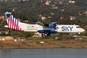 Sky Express ATR 72-600 (SX-ELV) at  Corfu - International, Greece