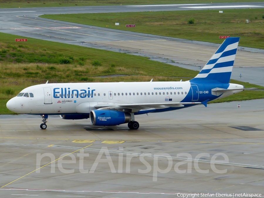Ellinair Airbus A319-133 (SX-EMB) | Photo 120117