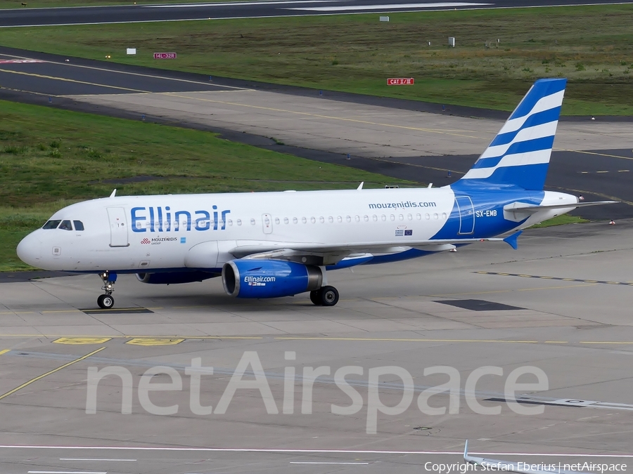Ellinair Airbus A319-133 (SX-EMB) | Photo 195649