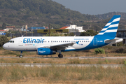 Ellinair Airbus A319-133 (SX-EMB) at  Rhodes, Greece