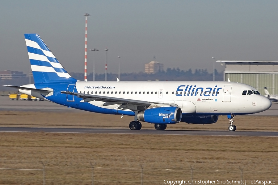 Ellinair Airbus A319-133 (SX-EMB) | Photo 142812