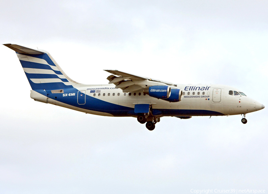 Ellinair BAe Systems BAe-146-RJ85 (SX-EMI) | Photo 241072