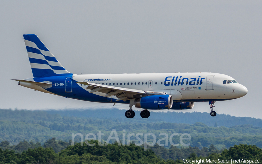 Ellinair Airbus A319-132 (SX-EMM) | Photo 181922