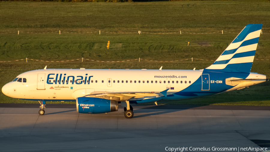 Ellinair Airbus A319-132 (SX-EMM) | Photo 423120