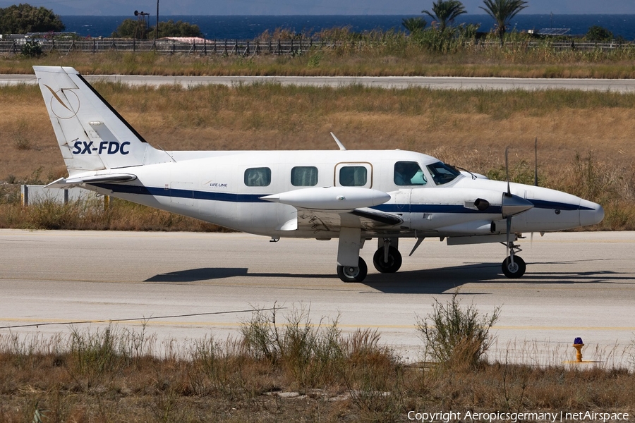 (Private) Piper PA-31T Cheyenne (SX-FDC) | Photo 393875