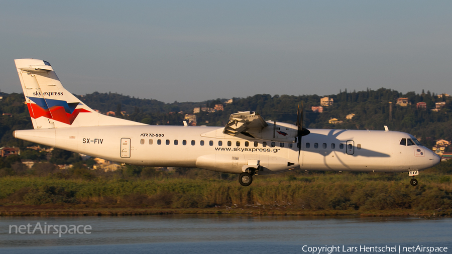 Sky Express ATR 72-500 (SX-FIV) | Photo 355177