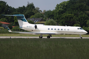 Gainjet Gulfstream G-V-SP (G550) (SX-GJJ) at  Hamburg - Fuhlsbuettel (Helmut Schmidt), Germany