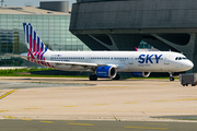 Sky Express Airbus A321-251N (SX-GRA) at  Paris - Charles de Gaulle (Roissy), France