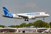 Marathon Airlines Embraer ERJ-175LR (ERJ-170-200LR) (SX-KAA) at  Lübeck-Blankensee, Germany