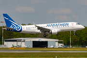 Marathon Airlines Embraer ERJ-175LR (ERJ-170-200LR) (SX-KAA) at  Lübeck-Blankensee, Germany