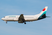 Lumiwings Boeing 737-332 (SX-LWA) at  Milan - Malpensa, Italy
