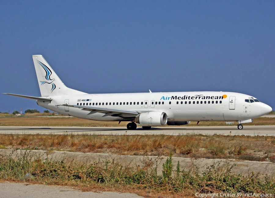 Air Mediterranean Boeing 737-4K5 (SX-MAI) | Photo 289372