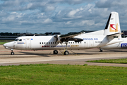 Minoan Air Fokker 50 (SX-MAR) at  Maastricht-Aachen, Netherlands
