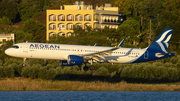 Aegean Airlines Airbus A321-271NX (SX-NAA) at  Corfu - International, Greece