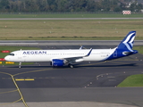 Aegean Airlines Airbus A321-271NX (SX-NAA) at  Dusseldorf - International, Germany