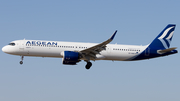 Aegean Airlines Airbus A321-271NX (SX-NAB) at  Barcelona - El Prat, Spain