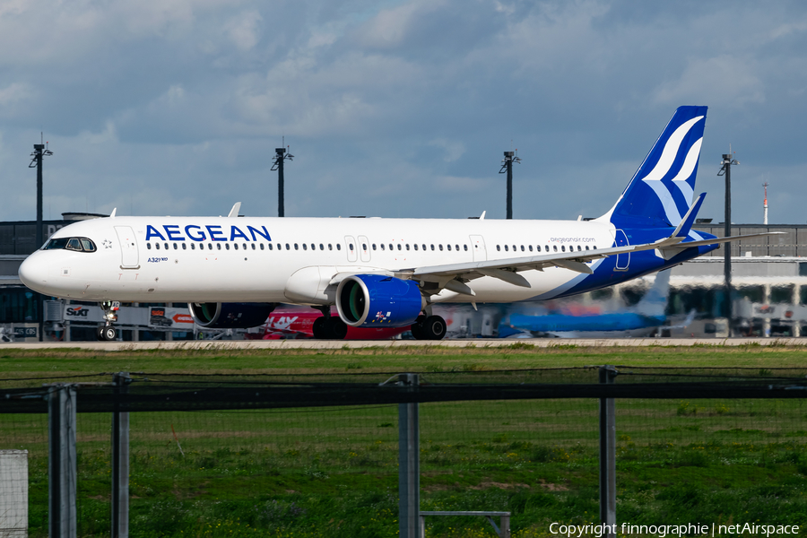 Aegean Airlines Airbus A321-271NX (SX-NAC) | Photo 526718