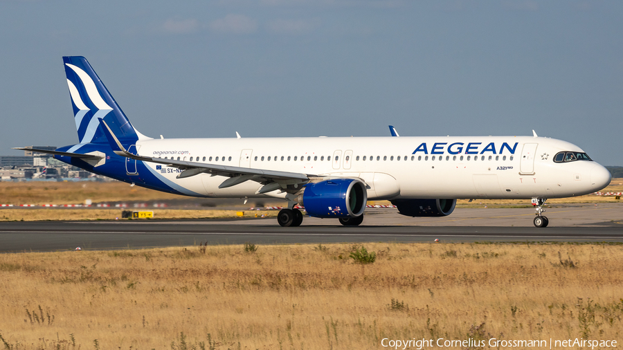 Aegean Airlines Airbus A321-271NX (SX-NAC) | Photo 584897