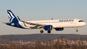 Aegean Airlines Airbus A321-271NX (SX-NAD) at  Frankfurt am Main, Germany