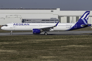 Aegean Airlines Airbus A321-271NX (SX-NAE) at  Hamburg - Finkenwerder, Germany