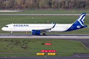 Aegean Airlines Airbus A321-271NX (SX-NAH) at  Dusseldorf - International, Germany