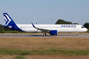 Aegean Airlines Airbus A321-271NX (SX-NAH) at  Hamburg - Finkenwerder, Germany