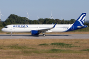 Aegean Airlines Airbus A321-271NX (SX-NAH) at  Hamburg - Finkenwerder, Germany