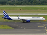 Aegean Airlines Airbus A321-271NX (SX-NAJ) at  Dusseldorf - International, Germany